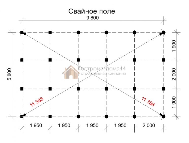 Планировка: Баня из бруса 6х10 — проект ББ-7