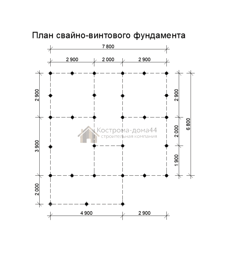 Планировка: Дом из бруса 8х9 — проект ДБ-13
