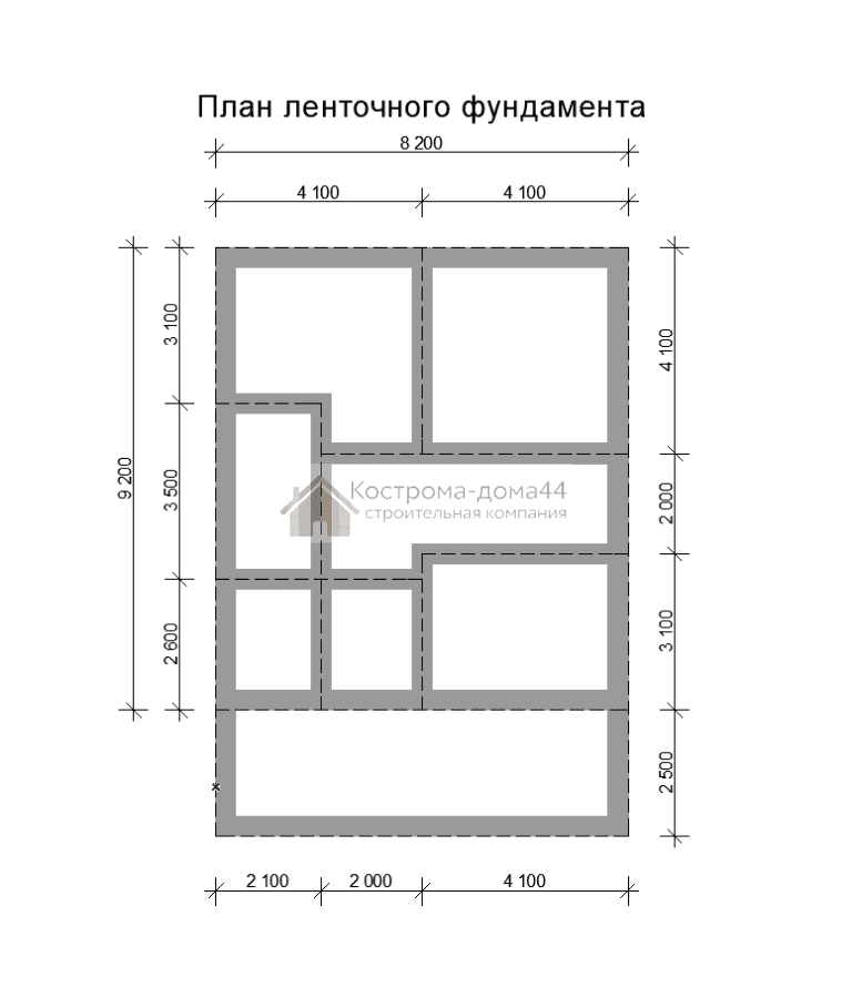Планировка: Дом из бруса 8х9 — проект ДБ-18
