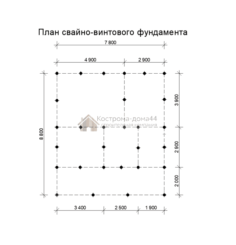 Планировка: Дом из бруса 8х9 — проект ДБ-3
