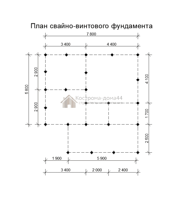 Планировка: Дом из бруса 8х8,5 — проект ДБ-6