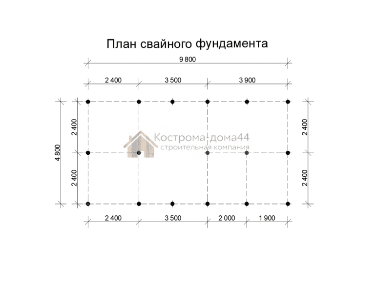 Планировка: Баня из бруса 5,2х10,2 — проект ББ-12