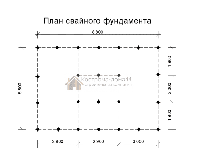 Планировка: Баня из бруса 6х9 — проект ББ-18