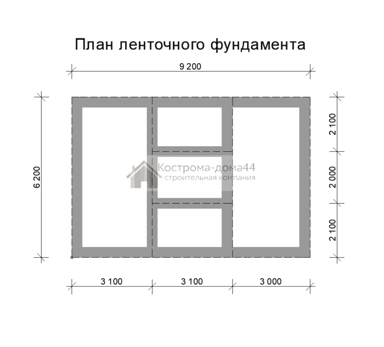 Планировка: Баня из бруса 6х9 — проект ББ-18