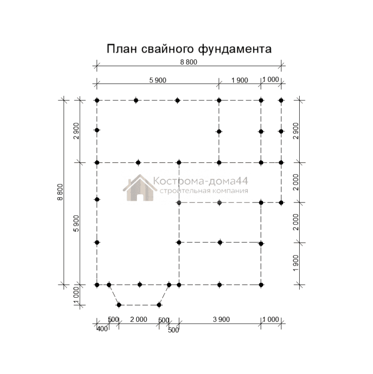 Планировка: Дом из бруса 9х10 — проект ДБ-28
