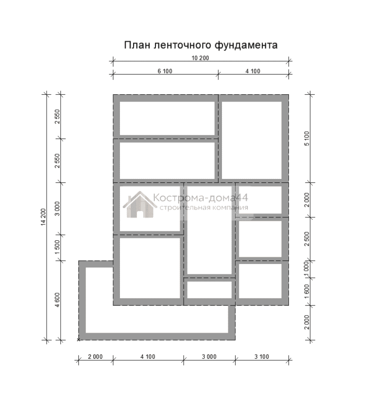 Дом из бруса 10х14 — проект ДБ-31, вид 5
