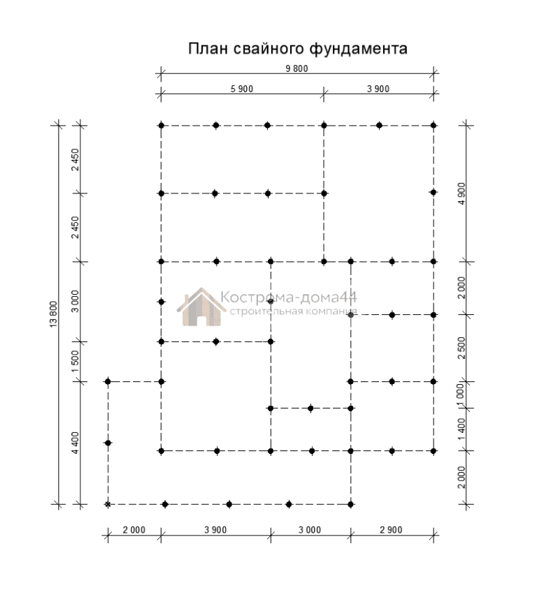 Планировка: Дом из бруса 10х14 — проект ДБ-31