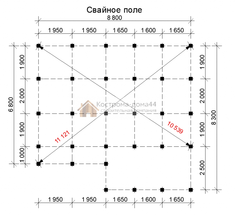 Дом из бруса 7х9 — проект ДБ-96, вид 5